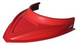 MD3 Hood Scoop 3in Tall Curved Red