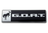 Bronco/Bronco Sport G.OA.T. Badge Black/Chrm
