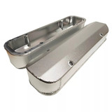 Alum Fab Valve Cover Pont 301-455 Silver