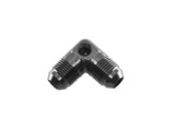 6AN 90 Degree Adapter W/ 1/8IN NPT Port Black