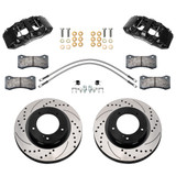 Front Brake Kit 07-15 Tundra Aero6 DM Drilled
