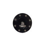 Universal Billet Locking Gas Cap Black