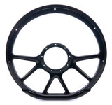 Steering Wheel 14in D-Sh ape Prism Black