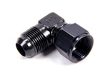 #12 Female Swivel - Male 90 Degree Fitting Black