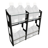Jug Rack 8  Position Black