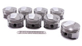 Piston - FHR Forged - Forged - 4.155 in Bore - 5/64 x 5/64 x 3/16 in Ring Grooves - Plus 17.00 cc - Big Block Chevy - Set of 8