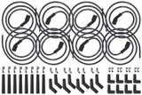Universal Spark Plug Wir e Set Remote Coil