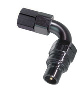 8an 90-Deg Female w/Plug Fitting - Valved