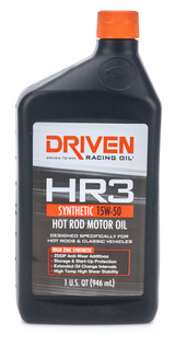HR3 15w50 Synthetic Oil 1 Qt Bottle