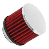 1.5in Breather No Shield Chrome Top