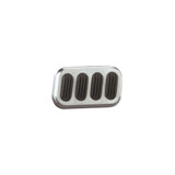 Billet Brake Pad W/Rubbe