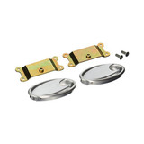 Oval Interior Door Handles- Polished