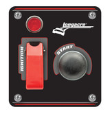 Ignition Panel Black w/Pilot Light