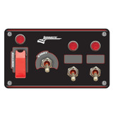 Ignition Panel Black w/2 Acc. and Pilot Light