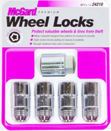 WHEEL LOCK 14MM X 1.50 CONICAL SEAT 22mm Hex (4