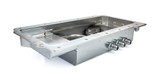 Oil Pan Dry Sump GM LS w/3 Pick-Ups