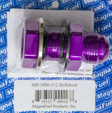 #12 Straight Bulkhead Fitting