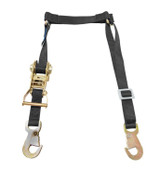 Fuel Jug Strap Flat Hook