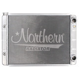 GM Radiator Dual Pass 19 x 28 Changeable Inlet