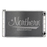 Radiator Dual Pass 31x19 Interchangeable Inlet