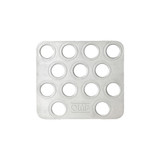 Co-Driver Footrest Sandblasted Aluminium
