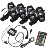 LED Wheel Well Rock Light Kit ColorShift