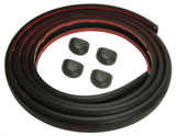 Black Full Width Bumper Guard 13ft Long
