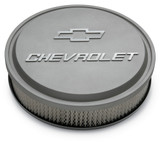 Slant Edge Bowtie Air Cleaner Gray Crinkle