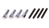 Valve Cover Nuts Chrome w/Red Bowtie