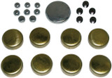 Brass Freeze Plug Kit Ford 351C/351M/400