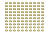 Expansion Plugs - 1-5/8 Brass (100pk)