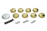 350 Chevy Freeze Plug Kit - Brass (Bag)