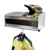 2 Bay Helmet Shelf Delux