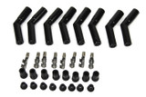 Ceramic Spark Plug Boot Kit 45-Deg 8pk Black