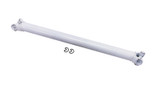 Steel Driveshaft 34.5in Long 2in Diameter