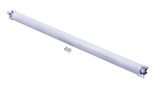 Steel Driveshaft 52in Long 3in Dia.
