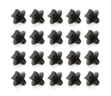 Cable Tie Clips - 1/4in Hole