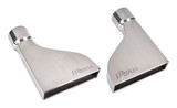 3in Exhaust Tips Pair Stainless