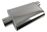 Race Pro Muffler 3in Offset/Center Stainless