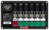 Ignition Panel Blk Fused w/Start But. & Lights