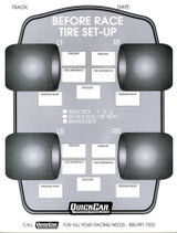 Before Race Tire Set-Up Forms (50 PK)