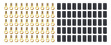 Ring Terminal #10 14-16 Ga w/Heat Shrink 50pk