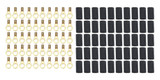 Ring Terminal #10 16-22 Ga w/Heat Shrink 50pk