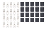 Ring Terminal 5/16in 2 Ga w/Heat Shrink 20pk