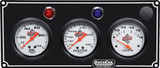 3 Gauge Panel OP/WT/Volt Black