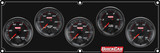 Redline 5 Gauge Panel OP/WT/OT/FP/VOLT