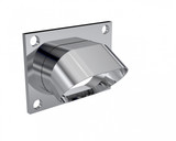 Low Profile Oval Stain less Steel Turn Down