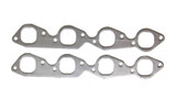 Exhaust Header / Manifold Gasket - 2.000 x 1.875 in Stock Port - Graphite - Big Block Chevy - Pair