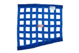 Blue Angled Window Net
