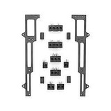 Spark Plug Wire Loom SBC Black